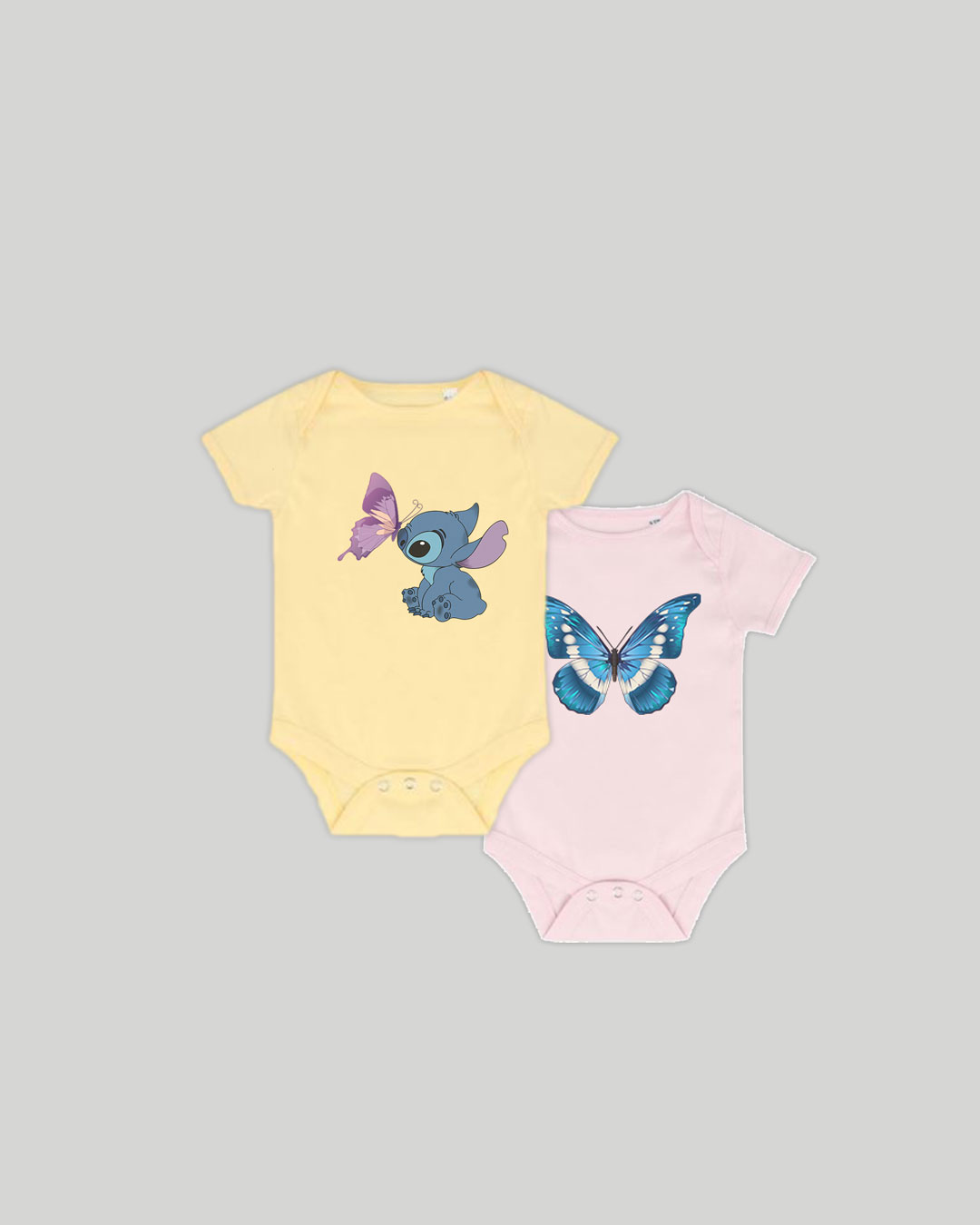 personalización de bodys y ropa para bebes. estampación de textil mediante vinilo, dtf o dtg.