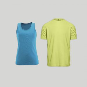 personalización de camisetas de deporte. estampación de textil mediante vinilo, dtf o dtg.